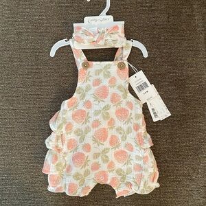 Strawberry Baby Romper